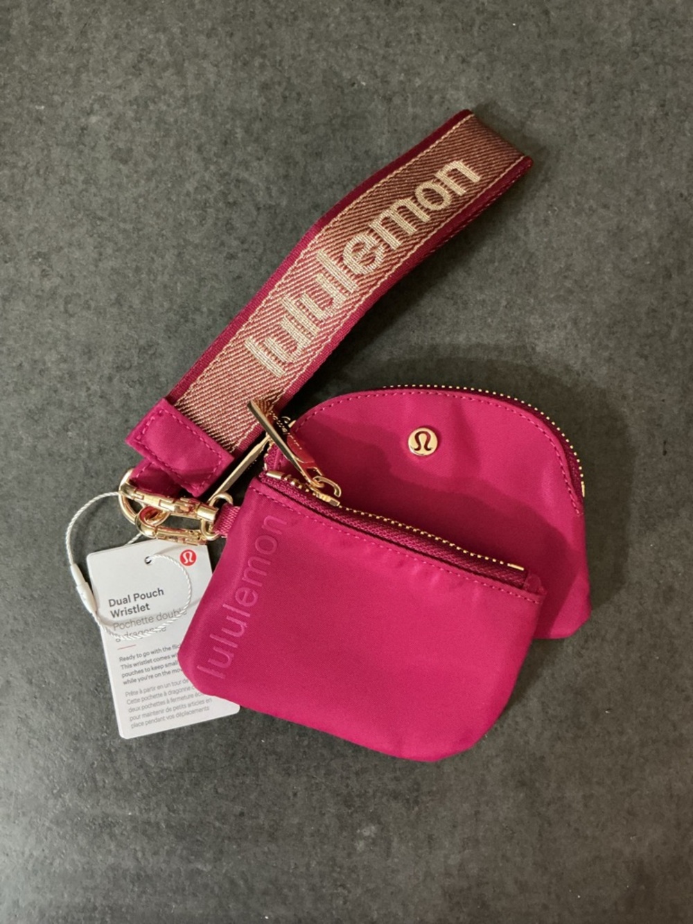 lululemon athletica Dual Pouch Wristlet